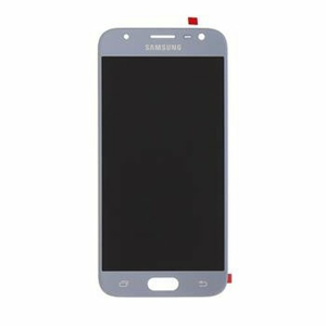 Samsung J330 Galaxy J3 2017 - LCD Displej + Dotyková Plocha - Strieborný