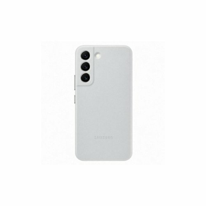Samsung Leather Cover for Galaxy S22 light grey