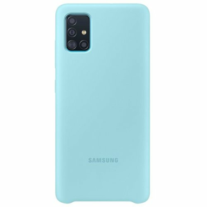 Samsung silikónové púzdro  EF-PA515TL pre Galaxy A51, modré