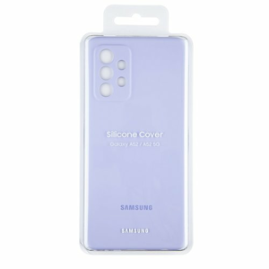 Samsung silikónový zadný kryt EF-PA525TVE, fialové