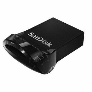 SanDisk Ultra Fit/64GB/130MBps/USB 3.1/USB-A/Černá
