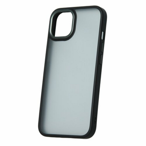 Satin Matt Case for iPhone 15 Plus 6,7" black