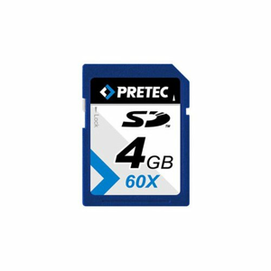 SD karta PRETEC 4GB x60