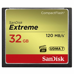 SDHC karta SANDISK Extreme CompactFlash 32GB 120MB/s