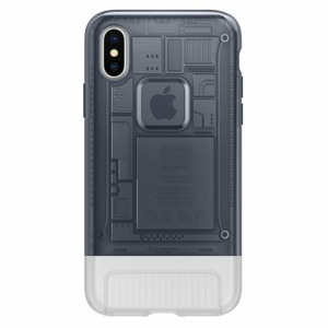 Spigen Classic C1 Cover pro iPhone X/XS Graphite (EU Blister)