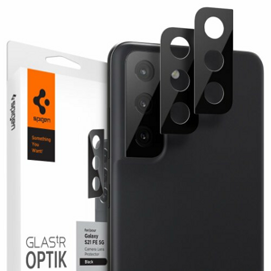 Spigen Optik.TR camera protector 2-PACK Samsung Galaxy S21 FE black