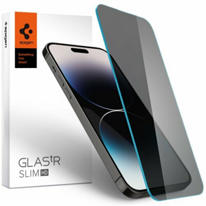 Ochranné sklo Spigen Privacy iPhone 14 Pro, celotvárové
