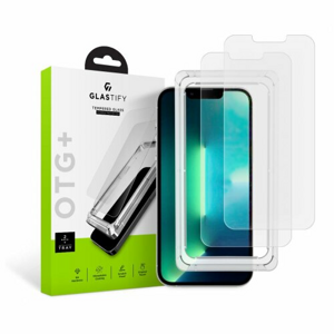 Spigen tempered glass Glastify Otg+ 2-Pack for iPhone 13 Pro Max / 14 Plus 6,7"  clear