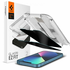 Spigen tempered glass Glas.TR "EZ FIT" 2-Pack for iPhone 13 / 13 Pro 6,1" Privacy