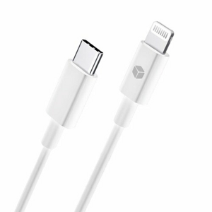 Sturdo kábel MFi Lightning na Type-C biely 3A 1M