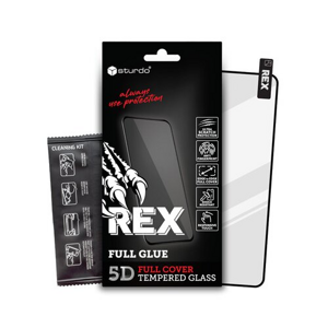 Sturdo REX ochranné sklo Oppo A58 4G, čierne (5D FULL GLUE)