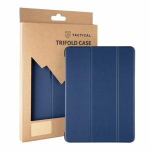 Tactical Book Tri Fold Pouzdro pro iPad 10.2. 2020 / 10.2 2019 Blue