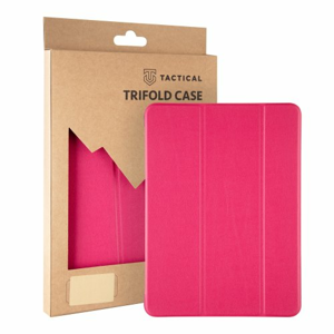 Tactical Book Tri Fold Pouzdro pro iPad 10.2. 2020 / 10.2 2019 Pink