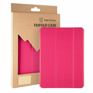 Tactical Book Tri Fold Pouzdro pro Samsung T730/T736 Galaxy Tab S7 FE 12.4 Pink