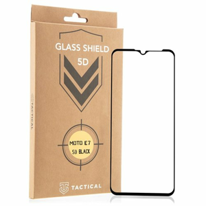 Tactical Glass Shield 5D sklo pro Motorola E7 Black