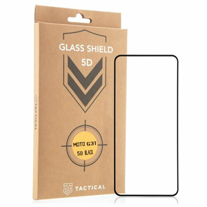 Tactical Glass Shield 5D sklo pro Motorola G31 Black