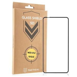 Tactical Glass Shield 5D sklo pro Motorola G52 Black
