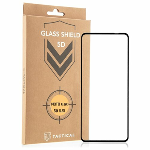 Tactical Glass Shield 5D sklo pro Motorola G60 Black