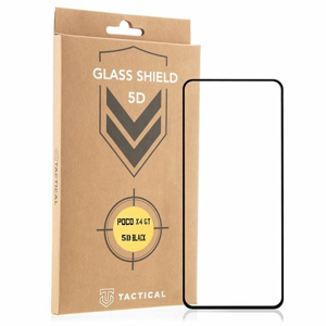 Tactical Glass Shield 5D sklo pro Poco X4 GT Black