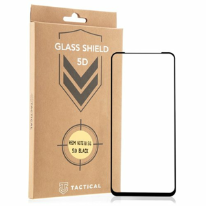 Tactical Glass Shield 5D sklo pro Xiaomi Redmi Note 10 5G/POCO M3 Pro 5G Black
