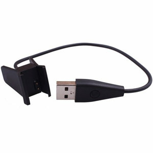 Tactical USB Nabíjací kábel pre Fitbit Alta Čierny