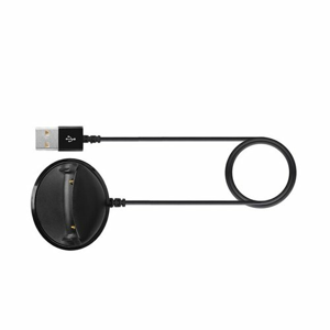 Tactical USB Nabíjací kábel pre Samsung Gear Fit2 SM-R360 Čierny
