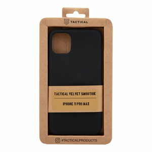 Tactical Velvet Smoothie Kryt pro Apple iPhone 11 Pro Max Asphalt