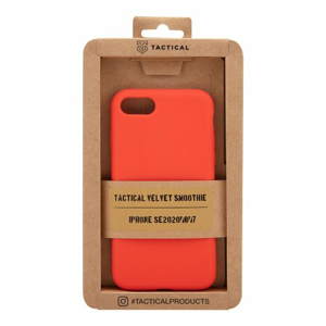 Tactical Velvet Smoothie Kryt pro Apple iPhone SE2020/8/7 Chilli