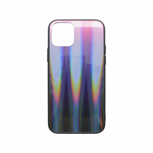 Tvrdé puzdro Aurora iPhone 11 Pro Max ružovo-čierne
