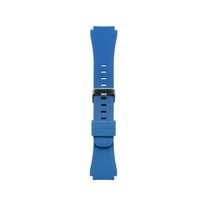 Univerzálny tm. modrý náramok na hodinky 22 mm