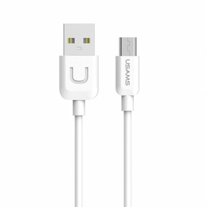 USAMS SJ098 Datový Kabel microUSB U Turn White