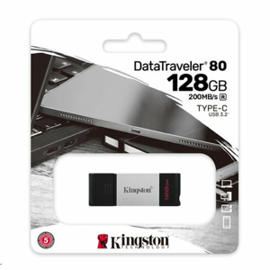 USB kľúč KINGSTON DT80 128 GB USB-C 3.2