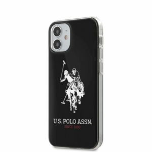 USHCP12STPUHRBK U.S. Polo PC/TPU Big Horse Kryt pro iPhone 12 mini 5.4 Black