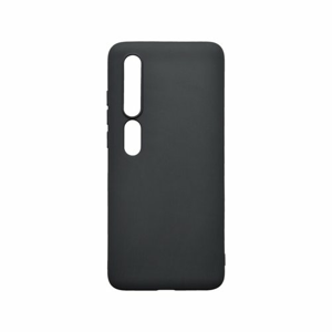 Xiaomi Mi 10 čierne matné  gumené puzdro