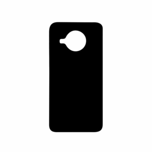 Xiaomi Mi 10T Lite čierne gumené puzdro, matné