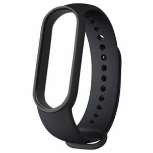 Xiaomi Mi Band 5 Originálny náhradný náramok Čierny (Bulk)