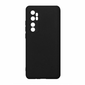 Xiaomi Mi Note 10 Lite čierne gumené puzdro, matné