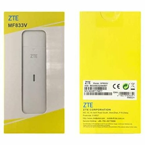 ZTE MF833V, 150 Mbps, USB 4G LTE modem, Biely